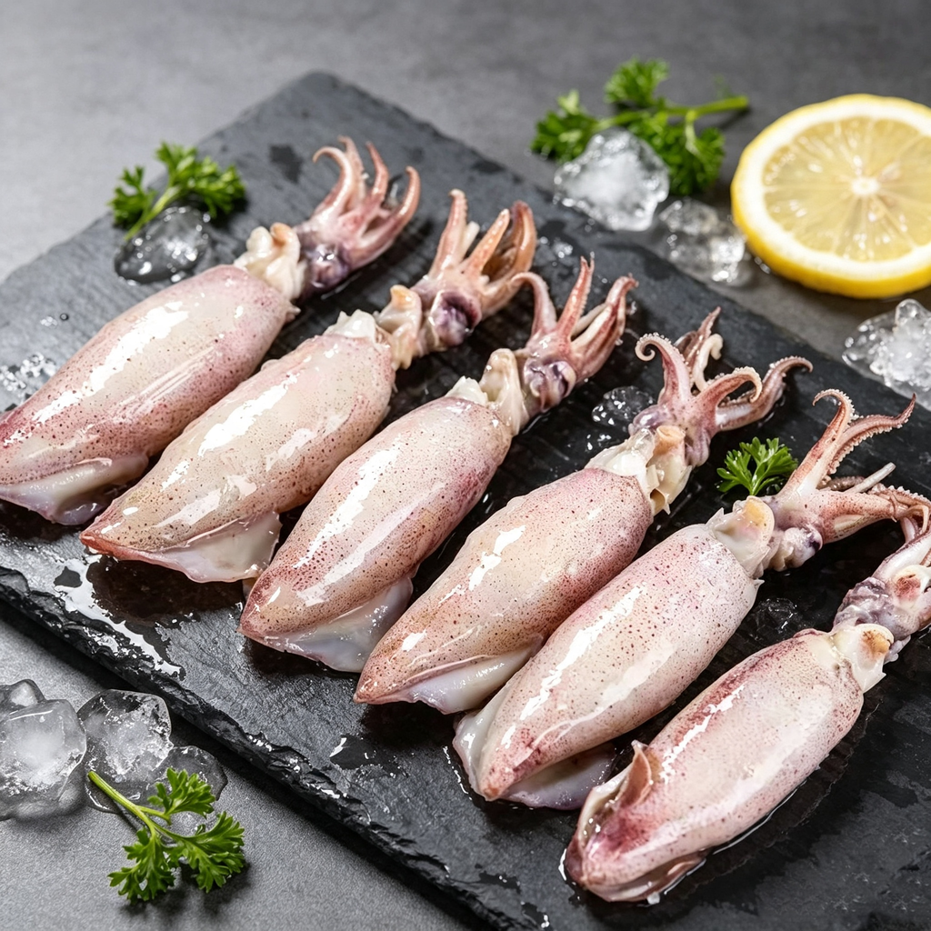 Roe-Filled Squid