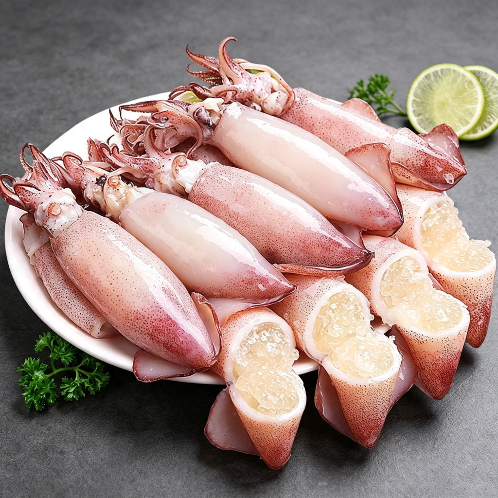 Roe-Filled Squid